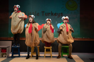 Cast of THE THANKSGIVING PLAY
